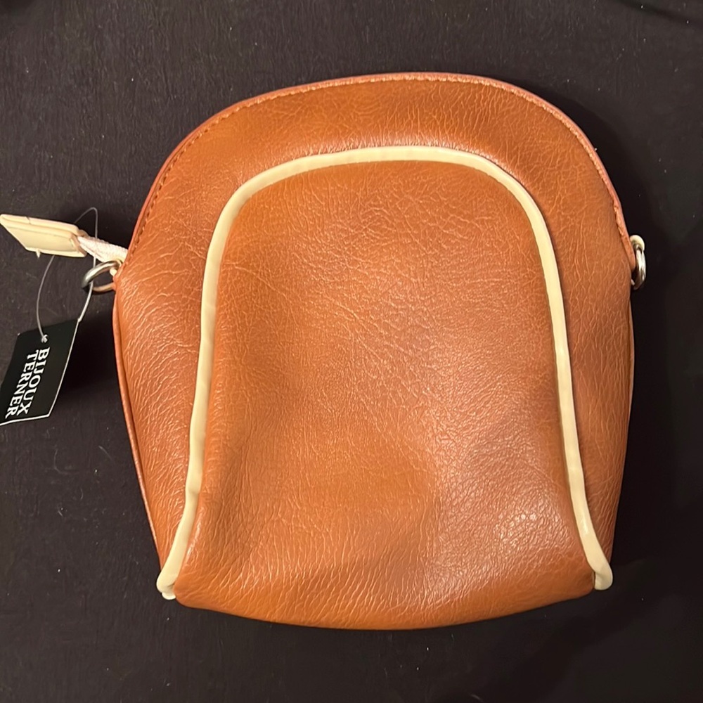 NWT Faux Leather Crossbody